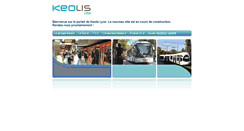 Desktop Screenshot of keolis-lyon.fr